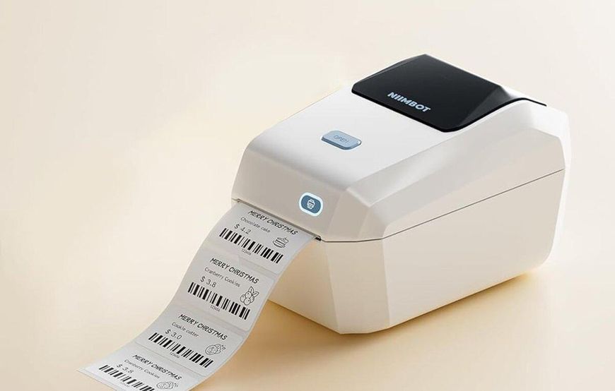 Термопринтер для друку наклейок NIIMBOT K3 Lvory White (1AE0F271605) 656-02123 фото