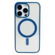 Силіконовий чохол Clear Color Case with MagSafe для iPhone 11 Pro Max Синій 214-00404 фото