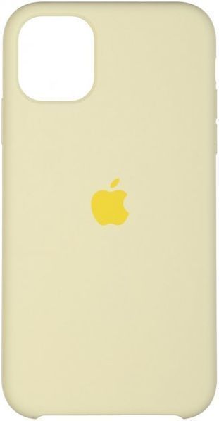 Силиконовый чехол для iPhone 11 Pro Max Mellow Yellow 208-00337 фото