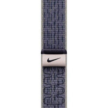 Ремінець Nike Sport Loop для Apple Watch 38/40/41/42mm(ser.10) Grey / Blue 212-01563 фото