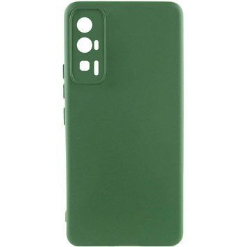 Чехол Silicone Cover Lakshmi Full Camera для Xiaomi Poco F5 Pro Dark green 777-07123 фото
