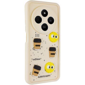 Чехол TPU Toys Case для Xiaomi Redmi 14C / Poco C75 Sand/Always Happy 777-03841 фото