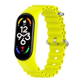 Ремінець для Xiaomi Mi Band 3/4/5/6/7 Ocean Band Yellow 212-02497 фото