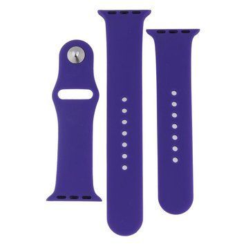 Ремінець для Apple Watch Band Silicone Two-Piece 38/40/41 mm Purple 212-02099 фото