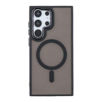 Чехол TPU+PC Space Magnetic Color with Magsafe для Samsung Galaxy S23 Ultra 5G (S918) Black 214-02172 фото