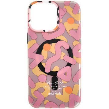 TPU чехол Pastel Chaos with MagSafe для Apple iPhone 16 Pro Max (6.9") Pink 777-08036 фото