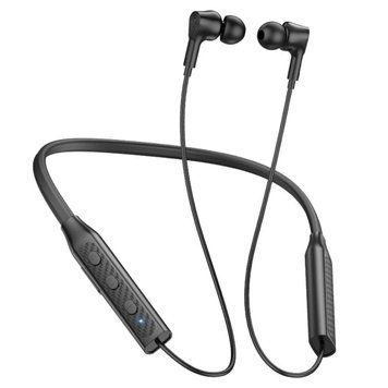 Бездротові навушники BOROFONE BE59 Rhythm neckband BT earphones Black 656-02064 фото