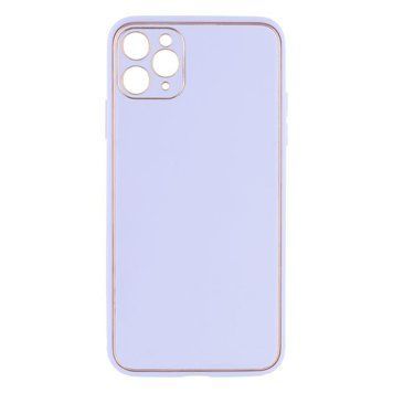 Чохол Leather Gold with Frame для iPhone 11 Pro Max Lilac 207-00338 фото