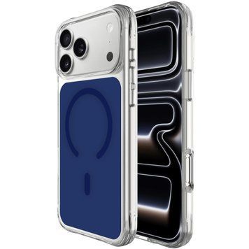 Чохол TPU+PC Space Pure Color with Magnetic Fit для Apple iPhone 17 Pro / 18 Pro (6.3") Blue ILSO-00000088008-2 фото