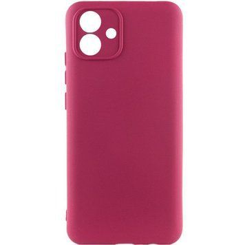 Чохол TPU GETMAN Liquid Silk Full Camera для Samsung Galaxy A07 Marsala 555-02430 фото