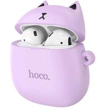 Беспроводные наушники HOCO EW45 True wireless stereo headset Lilac Cat 656-01634 фото