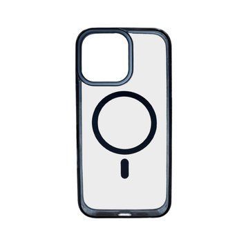 Чехол Acrilyc Colorful с MagSafe для iPhone 15 Pro Max Blue 666-03417 фото