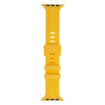 Ремешок для Apple Watch Band Silicone Shine 42/44/45/49 mm Bright Yellow 212-01150 фото