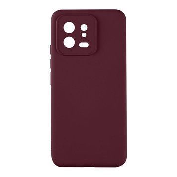 Чехол Silicone Cover Full Camera для Xiaomi 13 Maroon 777-02601 фото