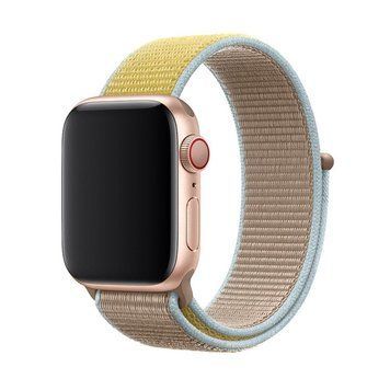 Ремінець для Apple Watch Nylon 42/44/45/49 mm Camel 212-02345 фото