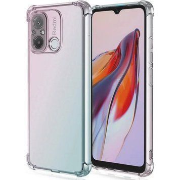 TPU чохол GETMAN Ease посилені кути Full Camera для Xiaomi Redmi 12C 555-02549 фото