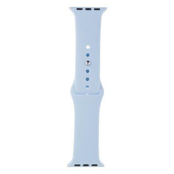 Ремінець для Apple Watch Band Silicone One-Piece Size-S 38/40/41 mm Denim Blue 212-01997 фото