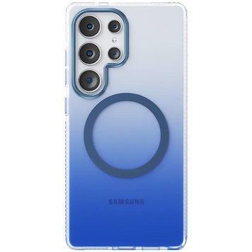 Чехол TPU+PC Phantom with MagSafe для Samsung Galaxy S25 Ultra Blue 555-02951 фото