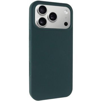 Силиконовый чехол Silk Full Protective для iPhone 17 Pro (6.3") Forest green 777-10014 фото