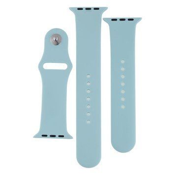 Ремешок для Apple Watch Band Silicone Two-Piece 42/44/45/49mm Light Cyan 212-02195 фото