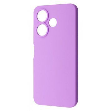 Чехол WAVE Full Silicone Cover для Xiaomi Redmi 13 4G/Poco M6 4G/Note 13R Light purple 656-07434 фото