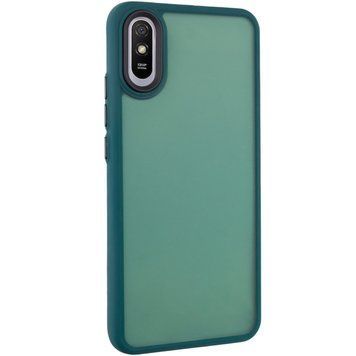 Чохол TPU+PC Lyon Frosted для Xiaomi Redmi 9A Green ILSO-00000067384-2 фото