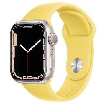 Ремінець Hoco WA01 Flexible series Apple watch (42/44/45/49mm) Light Lemon 212-01313 фото