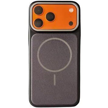 Чехол TPU TechWoven Hybrid with MagSafe для Apple iPhone 17 Pro Max (6.9") Black / Purple 214-04706 фото