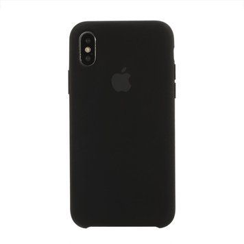 Силиконовый чехол для iPhone Xs Max Black 208-00190 фото