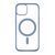 Силиконовый чехол Clear Color Case with MagSafe для iPhone 15 Голубой 214-00422 фото