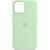 Чехол Silicone Case Full Protective для Apple iPhone 14 Plus (6.7") Pistachio 555-04033 фото