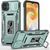 Ударостійкий чохол Camshield Army Ring для Samsung Galaxy A06 Light Green 777-04967 фото