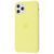 Силиконовый чехол для iPhone 11 Pro Max Mellow Yellow 208-00337 фото