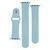 Ремінець для Apple Watch Band Silicone Two-Piece 42/44/45/49 mm Light Cyan 212-02195 фото