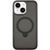 Чохол TPU+PC Metal Buttons with MagSafe Colorful HQ Ring для iPhone 14 (6.1") Black 555-00633 фото