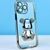 Чохол Bear Gradient Diamond для iPhone 14 Blue 208-04602 фото