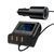 Автомобильное зарядное устройство для ACEFAST B8 digital display car HUB charger 656-00371 фото
