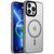 TPU+PC чохол Metal Buttons with MagSafe Colorful для Apple iPhone 15 Pro Max (6.7") Grey 555-03051 фото