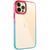 Чохол TPU+PC Fresh sip series для Apple iPhone 12 Pro / 12 (6.1") Бірюзовий / Рожевий 777-06733 фото