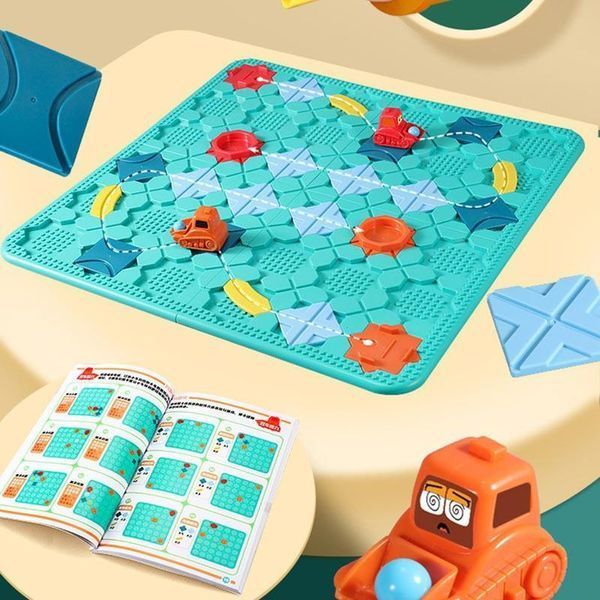 Настольная интерактивная игра Ummi BS779 Logical Road Builder (Mini) 656-03378 фото