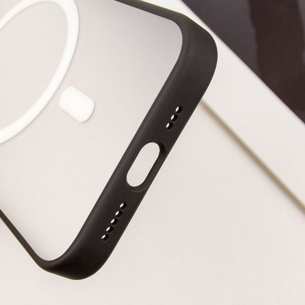 TPU+PC чохол Blueo Skin Friendly Frosted with MagSafe для Apple iPhone 14 Pro Max (6.7") Black 777-07911 фото
