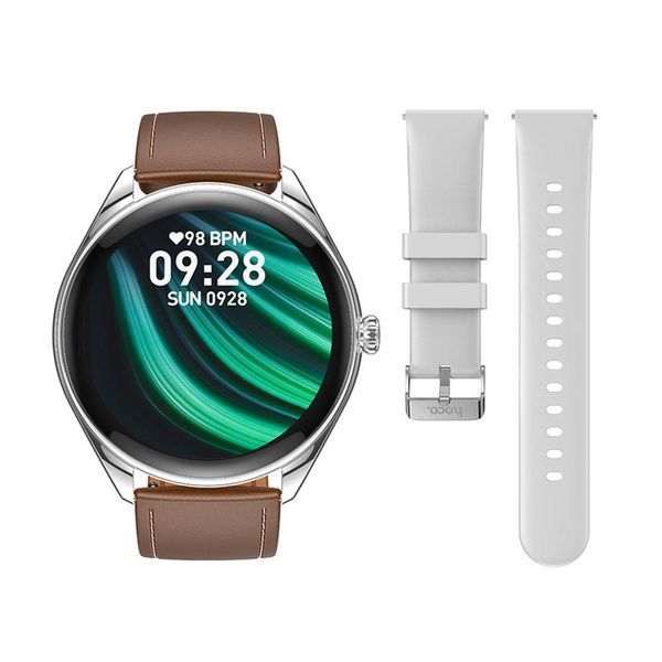 Смарт Годинник Hoco Y22 AMOLED Smart sports watch(call version) Срібний 656-03443 фото