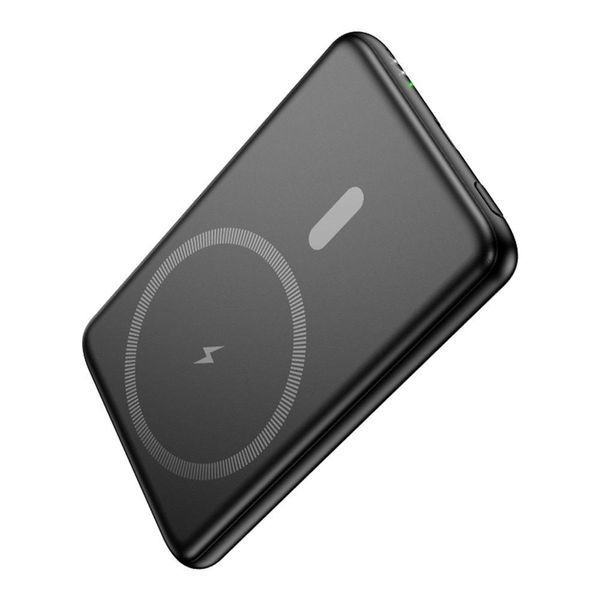 Power Bank Hoco J140A Tony PD20W ultra-thin magnetic 5000mAh Чорний 656-03298 фото