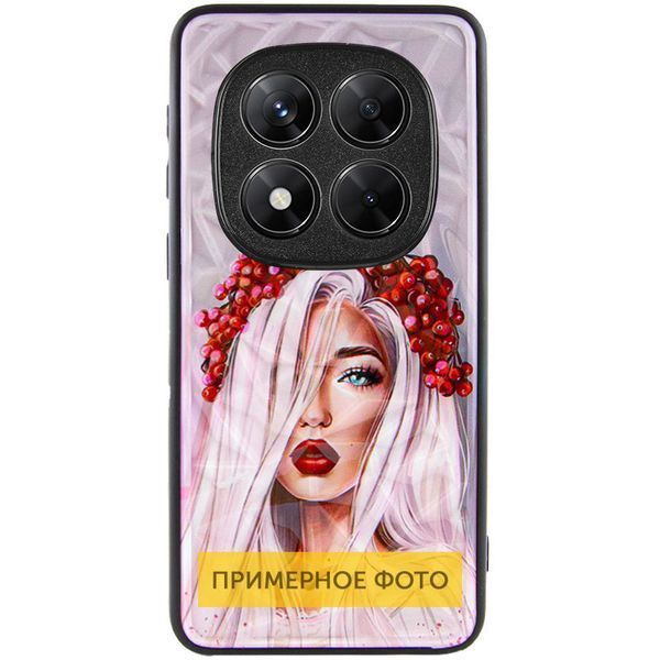 TPU+PC чохол Prisma Ladies для Xiaomi Redmi Note 14 4G (Int. version) Ukrainian Girl 777-07482 фото