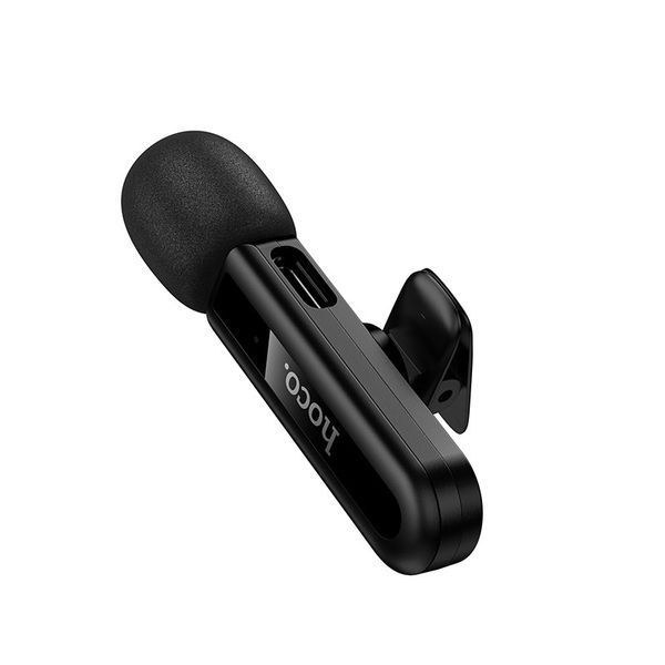 Беспроводная микрофонная система HOCO L20 Fair (Type-C) Black 6942007655491 фото