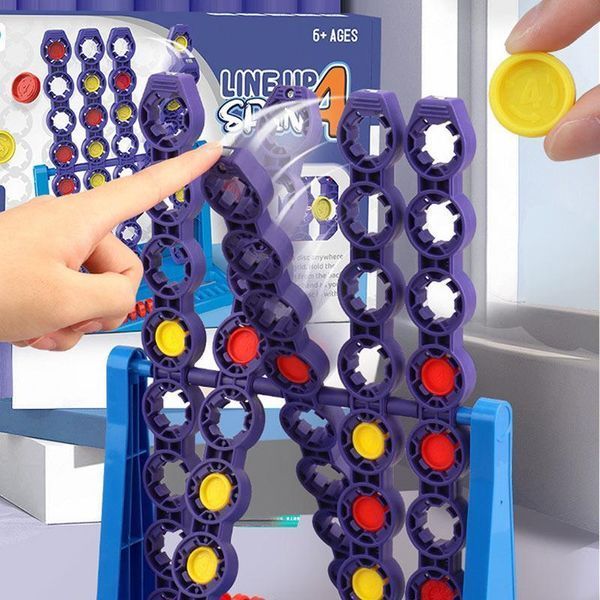 Настольная интерактивная игра Ummi 22048 Line Up Spin 4 656-03326 фото
