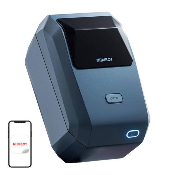 Термопринтер для друку наклейок NIIMBOT K3 Space Blue (1AE0F121602) 656-02124 фото