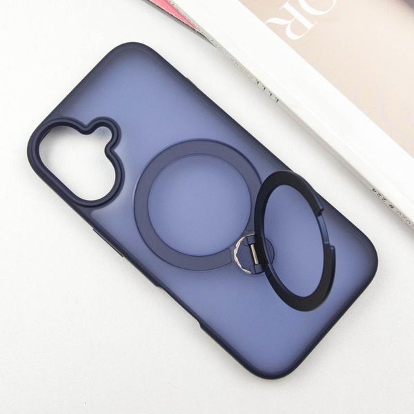 Чехол Ummi Colorful with MagSafe HQ Ring для Apple iPhone 16 (6.1") Dark Blue 777-08787 фото