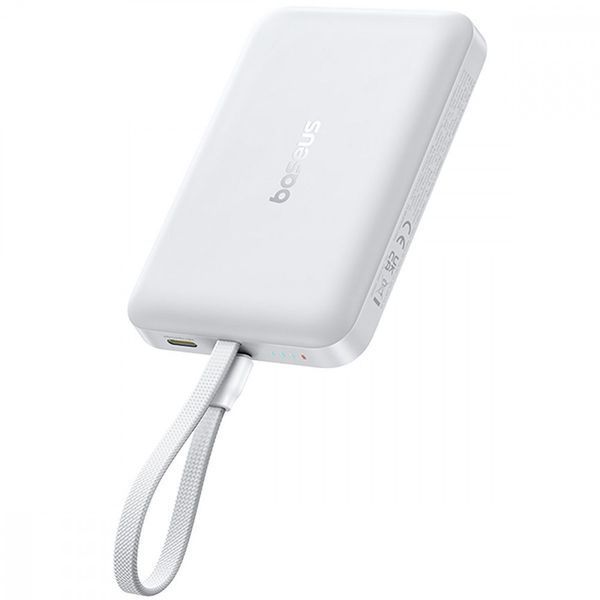 Power Bank Baseus EnerFill FM11 with Built-in Type-C Cable 10000mAh 30W Black E0028904 фото