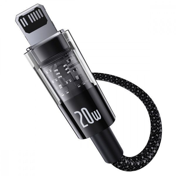 Кабель Baseus Gem Fast-Charging Data Cable Type-C to Lightning 20W 2m Blue P10373001311-01 фото